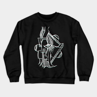 Amazing surreal lines Crewneck Sweatshirt